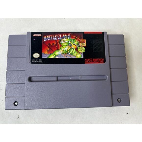 Battle Clash Super Nintendo SNES Game Tested + Working & Authentic - Picture 1 of 5